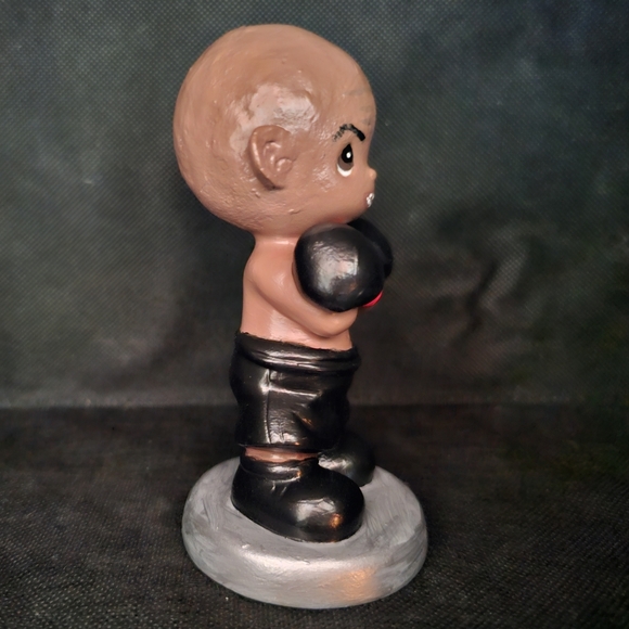 Mike Tyson Inspired Altered Precious Moments - OOAK - Picture 2 of 5